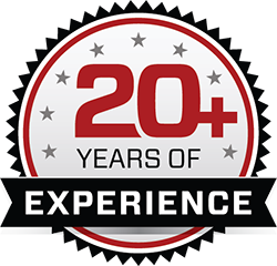 20 Years of Experience Badge